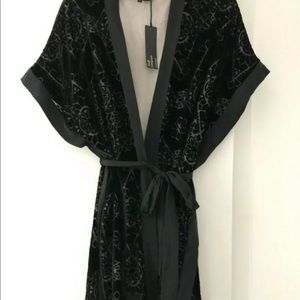 Rosie Autograph Velvet Robe